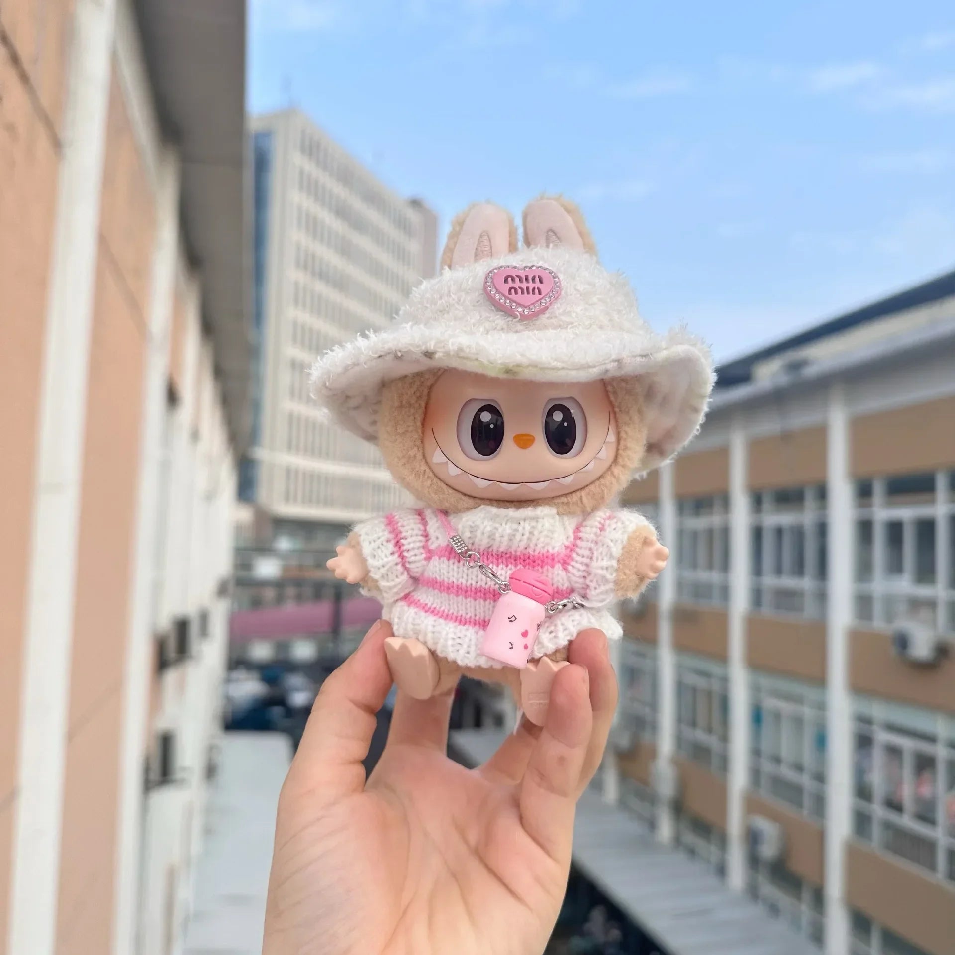 17cm Labubu I II Idol Dolls Cute Mini Plush Doll'S Clothes Korea Kpop Exo Idol Dolls Overalls Clothing DIY Accessories Gifts 17cm Labubu I II Idol Dolls Cute Mini Plush Doll'S Clothes Korea Kpop Exo Idol Dolls Overalls Clothing DIY Accessories Gifts